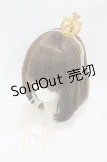 BABY,THE STARS SHINE BRIGHT / 蝶々王冠ヘッドドレス ゴールド H-26