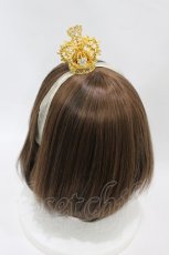 画像2: BABY,THE STARS SHINE BRIGHT / 蝶々王冠ヘッドドレス  ゴールド H-26-08-08-1012-BA-AC-NS-ZH (2)