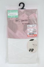 画像1: m petit by misako / AMレースアップシアータイツ L~LL ホワイト H-26-08-08-1029-LO-ZA-NS-ZH (1)