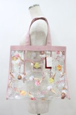 画像1: PINK HOUSE / アイスクリームプリントPVCバッグ  ピンク H-26-08-08-1032-LO-BG-NS-ZH (1)