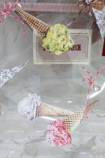 画像3: PINK HOUSE / アイスクリームプリントPVCバッグ  ピンク H-26-08-08-1032-LO-BG-NS-ZH (3)