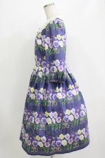 画像2: Emily Temple cute / Pansy Gardenワンピース M パープル H-26-08-08-001-ET-OP-AK-ZH (2)