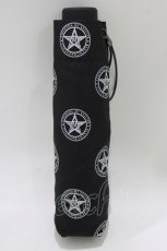画像1: BlackCraft Cult / 折りたたみ傘  黒 H-26-08-08-056-PU-ZA-KB-ZH (1)