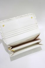 画像3: Katie / FRILL wallet  ホワイト H-26-08-08-067-LO-ZA-KB-ZH (3)
