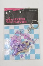 画像1: LISTEN FLAVOR / プラズマジカのキュートでぷるぷるアクリルキーホルダー   H-26-08-08-073-PU-ZA-KB-ZH (1)