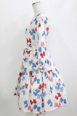 画像2: Jane Marple / Anniversary ribbonsティアードドレス  オフホワイト H-26-08-09-033-JM-OP-KB-ZH (2)