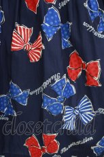 画像4: Jane Marple / Anniversary ribbonsティアードドレス  ネイビー H-26-08-09-039-JM-OP-KB-ZH (4)