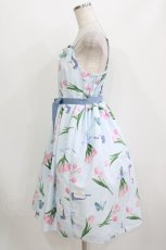画像2: Emily Temple cute / Fairy Tulipキャミソールワンピース M サックス H-26-08-09-048-ET-OP-NS-ZH (2)