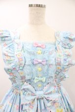 画像4: Angelic Pretty / Happy Garlandジャンパースカート Free サックス H-26-08-09-1024-AP-OP-NS-ZH (4)