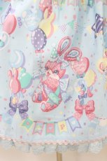 画像5: Angelic Pretty / Happy Garlandジャンパースカート Free サックス H-26-08-09-1024-AP-OP-NS-ZH (5)