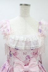 画像4: Angelic Pretty / Lacy Pansyジャンパースカート Free ピンク H-26-08-09-1025-AP-OP-NS-ZH (4)