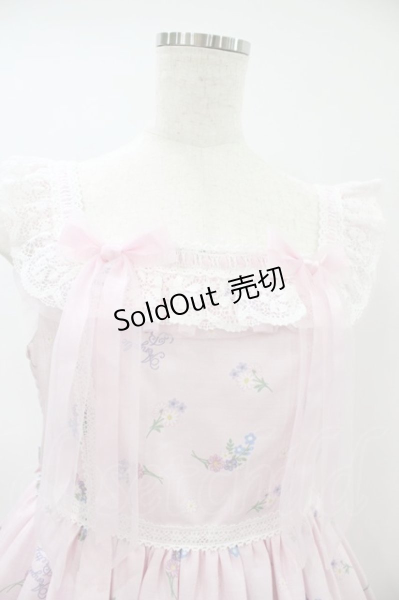 画像4: Angelic Pretty / Flower Kittenジャンパースカート Free ピンク H-26-08-09-1026-AP-OP-NS-ZH (4)