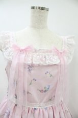 画像4: Angelic Pretty / Flower Kittenジャンパースカート Free ピンク H-26-08-09-1026-AP-OP-NS-ZH (4)