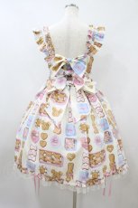 画像2: Angelic Pretty / Sweet Cookie Boxジャンパースカート Free アイボリー H-26-08-09-1028-AP-OP-NS-ZH (2)
