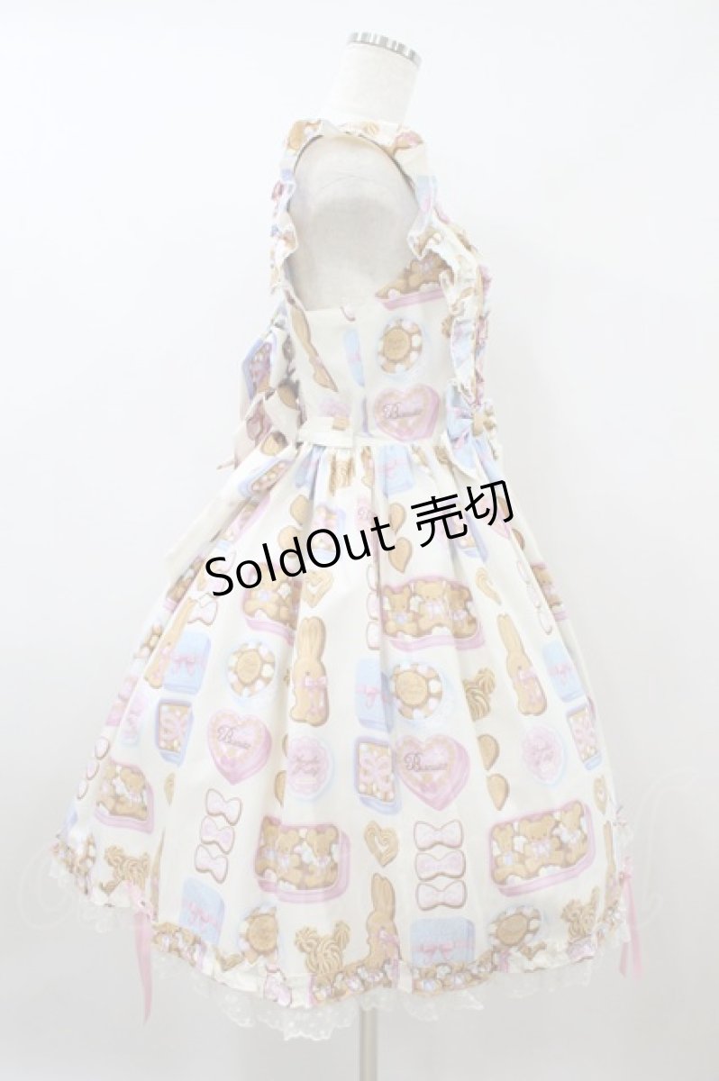画像3: Angelic Pretty / Sweet Cookie Boxジャンパースカート Free アイボリー H-26-08-09-1028-AP-OP-NS-ZH (3)