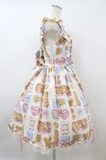 画像3: Angelic Pretty / Sweet Cookie Boxジャンパースカート Free アイボリー H-26-08-09-1028-AP-OP-NS-ZH (3)