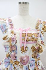 画像4: Angelic Pretty / Sweet Cookie Boxジャンパースカート Free アイボリー H-26-08-09-1028-AP-OP-NS-ZH (4)
