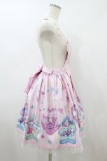 画像3: Angelic Pretty / Compact Toys胸あて付スカート Free ピンク H-26-08-09-1029-AP-SK-NS-ZH (3)