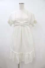 画像1: LIZ LISA / ベビードールワンピース 0 白 H-26-08-09-1031-LO-OP-NS-ZH (1)