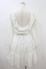 画像2: LIZ LISA / フリルティアードワンピース Free オフ H-26-08-09-1032-LO-OP-NS-ZH (2)