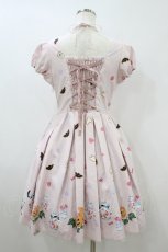 画像2: Ank Rouge / Sweetie Halloweenレースアップワンピース M ピンク H-26-08-09-1038-CA-OP-NS-ZH (2)