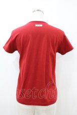 画像2: PINK HOUSE / ロゴTシャツ M レッド H-26-08-09-1054-LO-TS-NS-ZH (2)