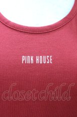 画像3: PINK HOUSE / ロゴTシャツ M レッド H-26-08-09-1054-LO-TS-NS-ZH (3)