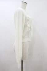 画像3: Angelic Pretty / ふわふわリボンニットカーディガン Free 白 H-26-08-09-1009-AP-TO-NS-ZH (3)