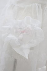 画像5: Nile Perch / オーガンジーエプロンスカート Free オフ H-26-08-09-1011-LO-OP-NS-ZH (5)
