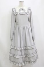 画像1: Melody BasKet / Shiny dot dress L グレー H-26-08-09-006-LO-OP-KB-ZH (1)