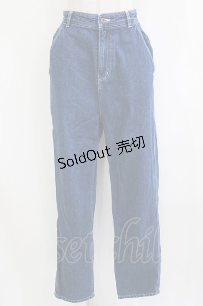 画像1: Katie / KATIE JEANS girl friend pants S BLUE H-26-08-09-068-LO-PA-AK-ZH (1)