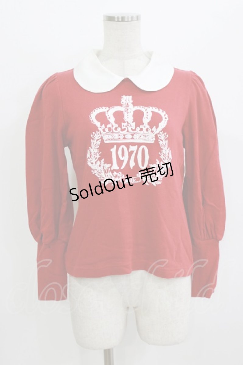 画像1: MILK / CROWN   レッド H-26-08-09-078-ML-TO-AK-ZH (1)