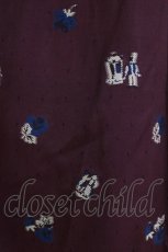 画像4: Jane Marple Dans Le Salon / Dance with rosesベルテッドドレス  ボルドー H-26-08-09-080-JM-OP-KB-ZH (4)