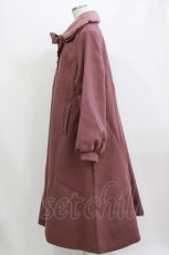 画像2: m petit by misako / AM*リボンコート 4L ピンク H-26-08-10-029-LO-CO-NS-ZH (2)