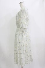 画像2: Franche Lippee / オリプリワンピース M ブルー/きのこ H-26-08-10-036-LO-OP-NS-ZH (2)