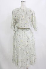 画像3: Franche Lippee / オリプリワンピース M ブルー/きのこ H-26-08-10-036-LO-OP-NS-ZH (3)