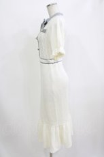 画像2: evelyn / マーメイドニットワンピース Free オフ H-26-08-10-041-LO-OP-NS-ZH (2)