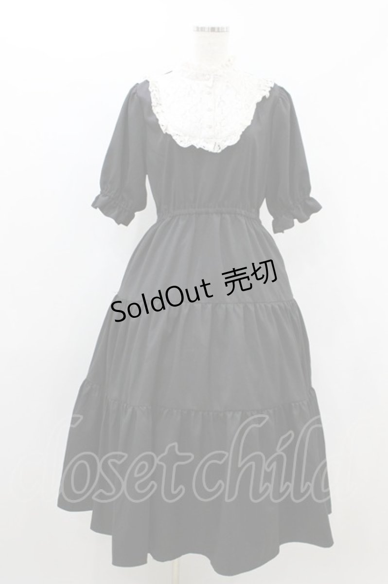 画像1: m petit by misako / TT*AMデシンヨークOP L ブラック H-26-08-10-1006-LO-OP-NS-ZH (1)