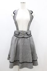 画像1: axes femme / サス付きスカート M グレー H-26-08-10-1010-AX-SK-YZ-ZH (1)