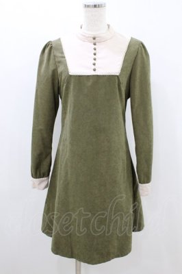 Preview of ヨーク切替ワンピース Free KHAKI