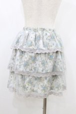 画像2: axes femme / 花柄チュールスカート M グレー H-26-08-10-1017-AX-SK-YZ-ZH (2)