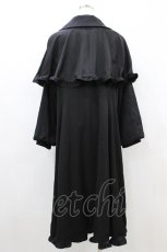 画像2: m petit by misako / TT*MSKケープコート L ブラック H-26-08-10-1032-LO-CO-NS-ZH (2)