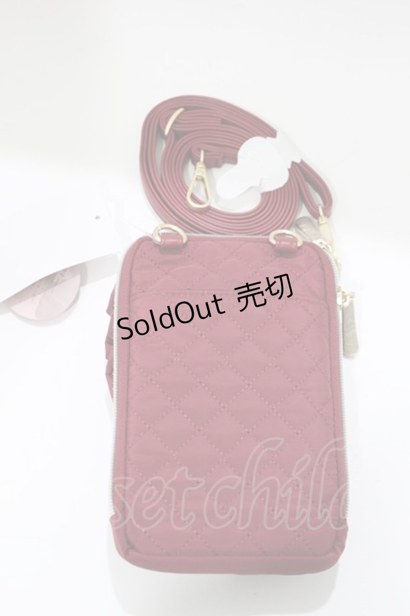 画像2: m petit by misako / AM*レースアップSLD  レッド H-26-08-10-1035-LO-BG-NS-ZH (2)