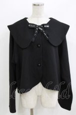 画像1: m petit by misako / サンリオキャラクターズコラボ クロミセーラーカーディガン 4L ブラック H-26-08-10-058-LO-TO-NS-ZH (1)