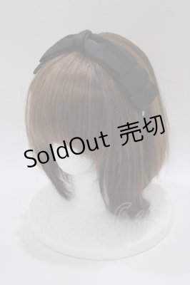 Preview of NINA's/AM*NIリボンカチューシャ  ブラック