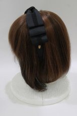 画像2: m petit by misako / NINA's/AM*NIリボンカチューシャ  ブラック H-26-08-10-070-LO-AC-NS-ZH (2)
