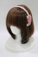 画像1: m petit by misako / マイメロディ/リボンカチューシャ  ピンク H-26-08-10-082-LO-AC-NS-ZH (1)