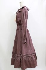 画像2: m petit by misako / AOK*フリルカラータックワンピース 3L ピンク H-26-08-10-010-LO-OP-NS-ZH (2)