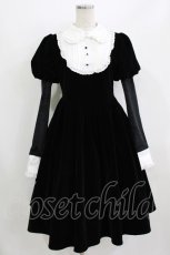 画像1: To Alice / Black Shamrock/別珍ワンピース S ブラック H-26-08-10-002-LO-OP-NS-ZH (1)