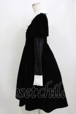 画像2: To Alice / Black Shamrock/別珍ワンピース S ブラック H-26-08-10-002-LO-OP-NS-ZH (2)